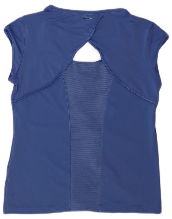 Maglietta Adidas Climacool da donna Top UK 22 XL Sport blu