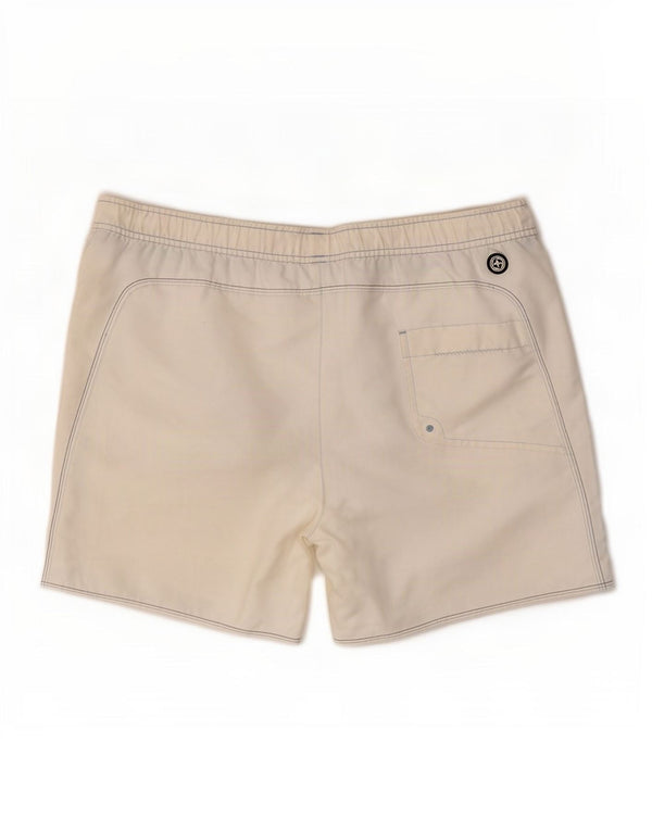 Pantaloncini da bagno grafici da uomo Colmar IT 52 Large Poliestere bianco
