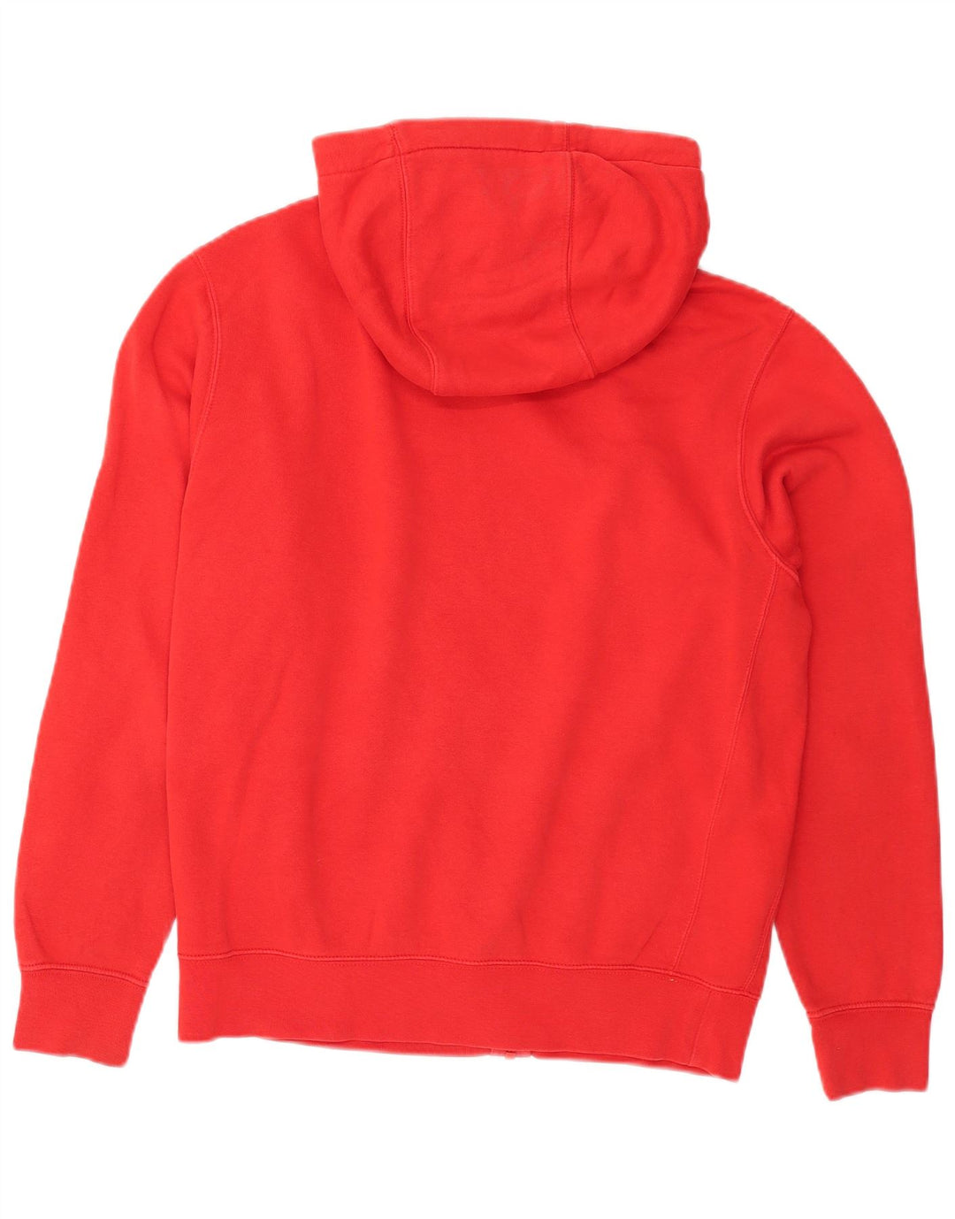 Felpa con cappuccio e zip Nike da uomo piccola in cotone rosso