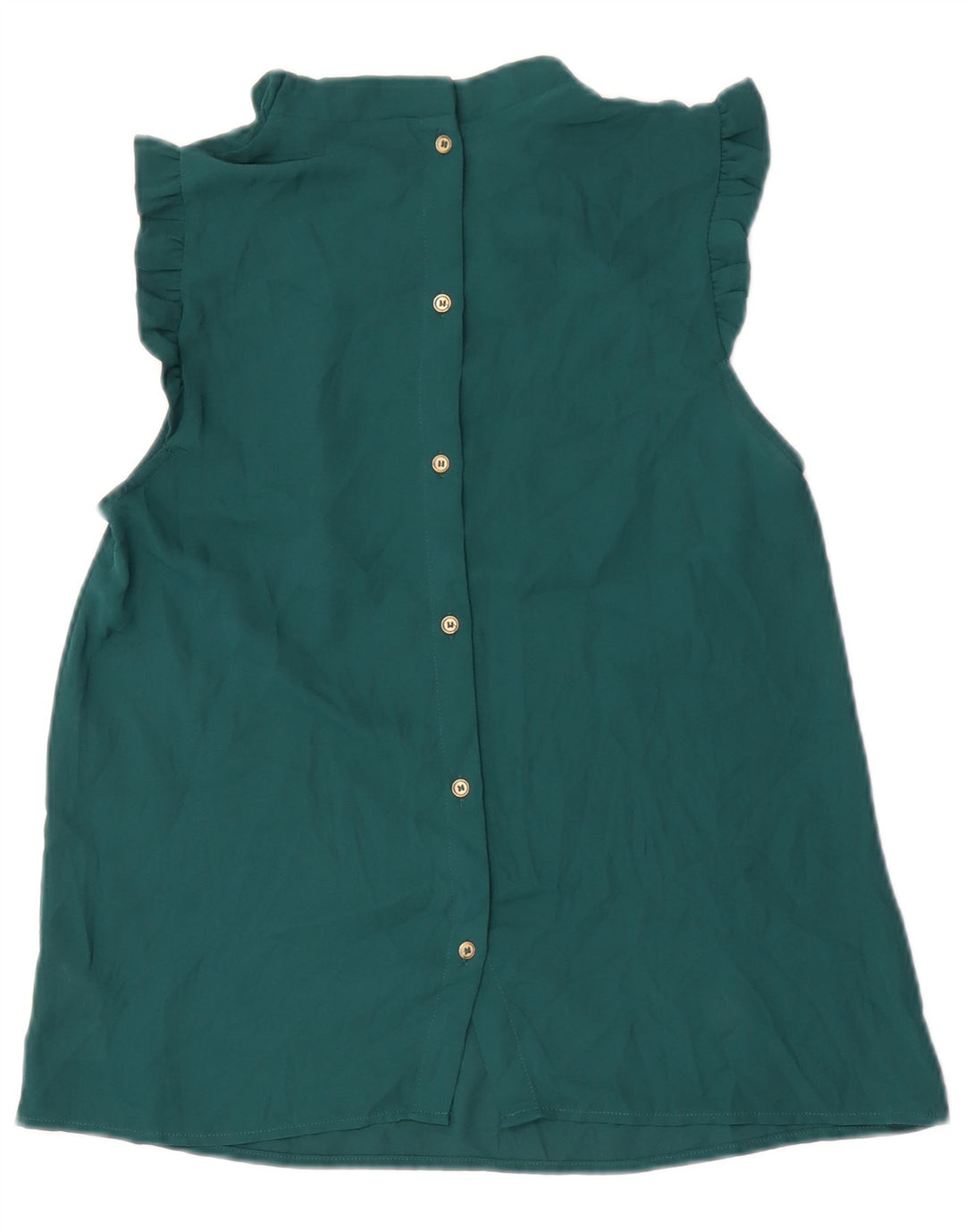 Camicetta senza maniche da donna Oasis UK 10 Small Verde Poliestere