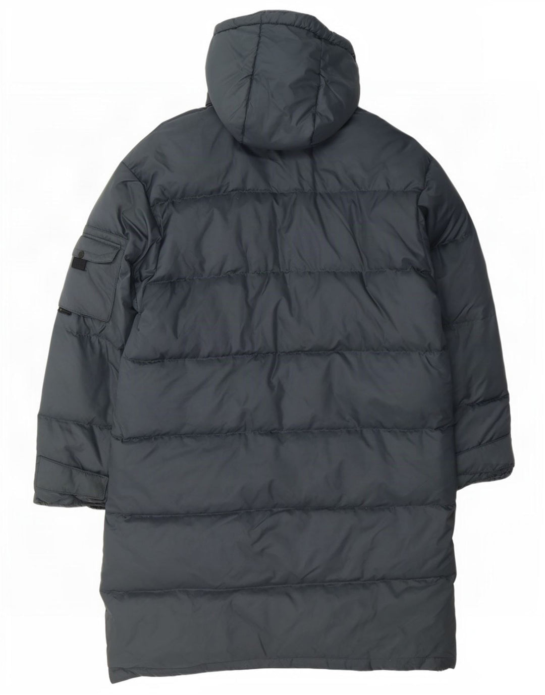 Cappotto imbottito con cappuccio da uomo Diadora UK 40 Large Blu Navy in poliammide