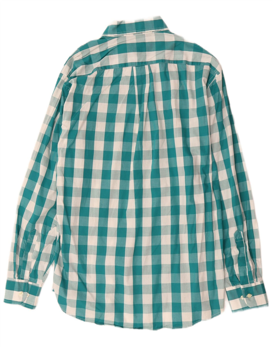 Camicia Uomo Enara Camicece In Cotone Vichy Verde Medio
