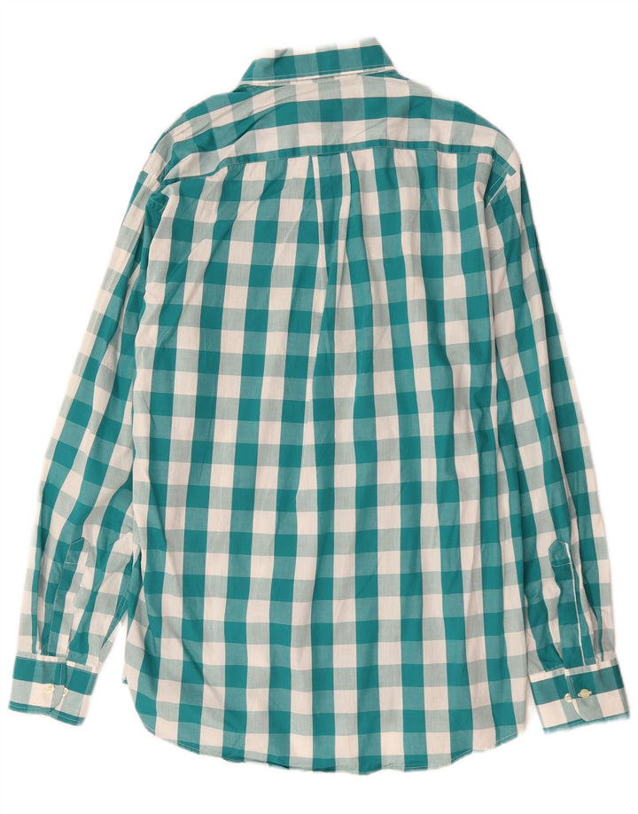 Camicia Uomo Enara Camicece In Cotone Vichy Verde Medio