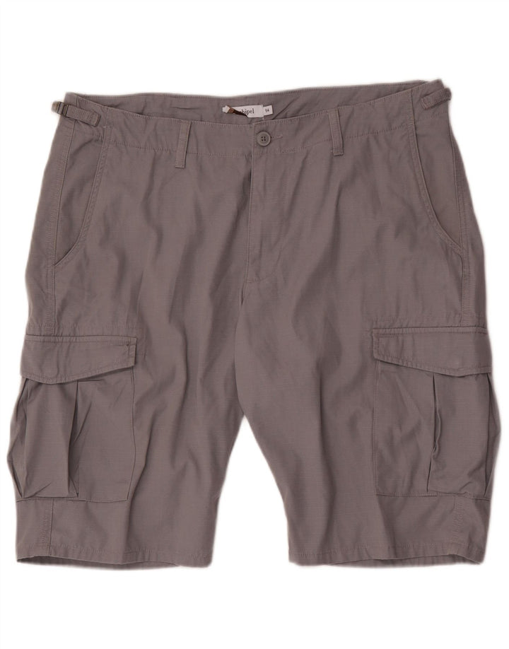 Pantaloncini cargo da uomo Conbipel IT 54 2XL W38 Cotone a righe grigie