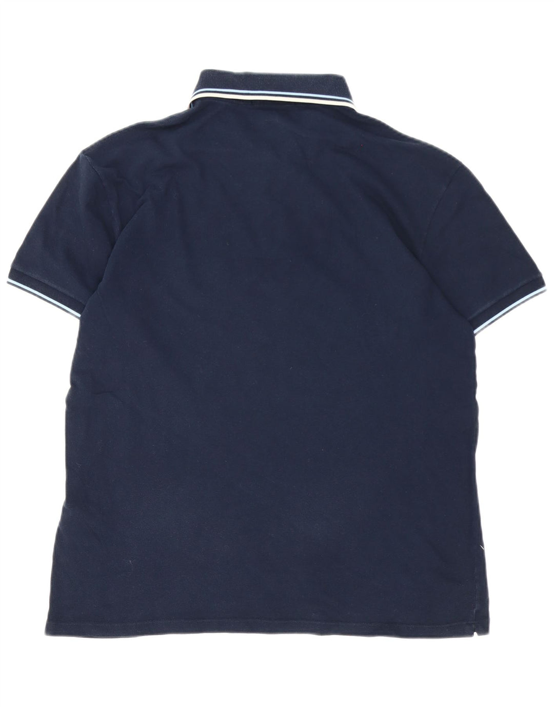 Polo da uomo Fred Perry grande in cotone blu navy