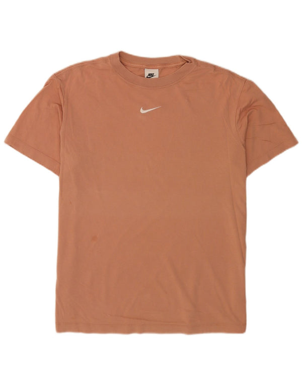 T-shirt Nike da uomo vestibilità ampia, piccola, in cotone rosa