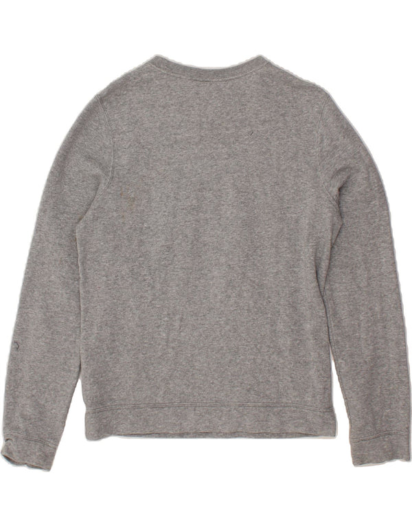 Felpa con grafica NIKE per ragazzi 13-14 anni XL in cotone grigio