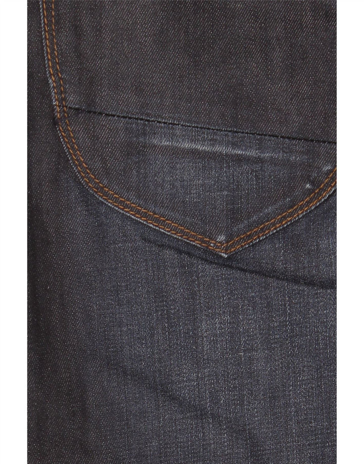 Jeans dritti autografi da uomo Marks & Spencer W36 L29 cotone blu navy