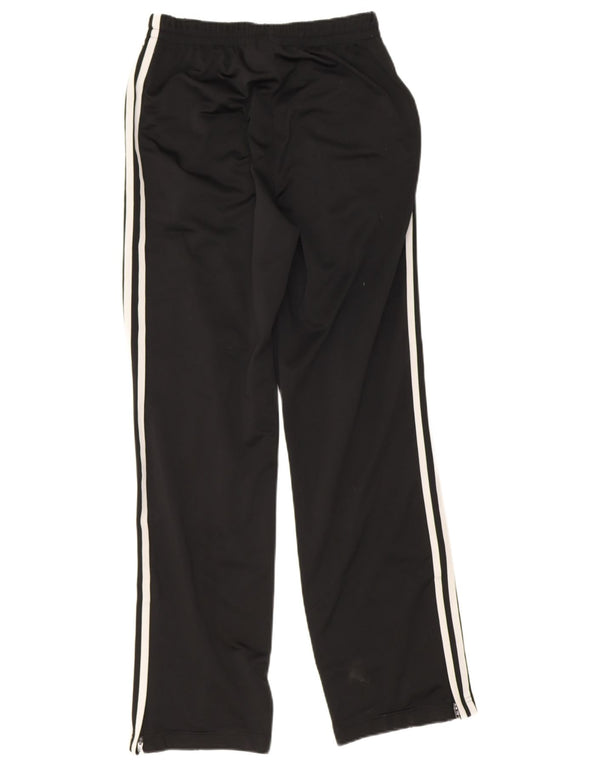 Pantaloni della tuta da donna Adidas UK 10 piccoli poliestere nero