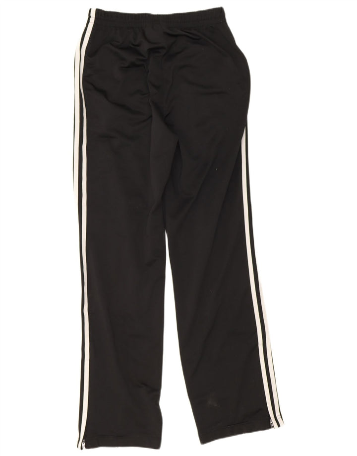 Pantaloni della tuta da donna Adidas UK 10 piccoli poliestere nero