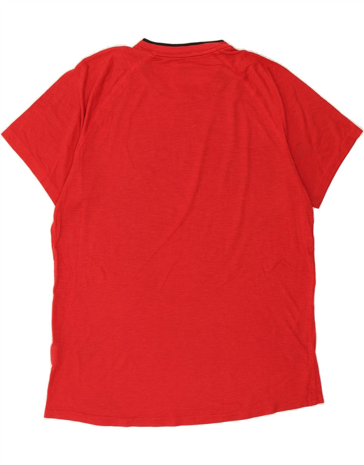 PUMA Mens T-Shirt Top Large Red Polyester Vintage Puma and Second-Hand Puma from Messina Hembry 