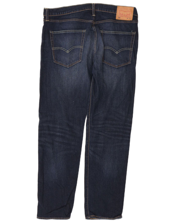 Levi's Uomo 502 Jeans affusolati W36 L32 Cotone blu navy