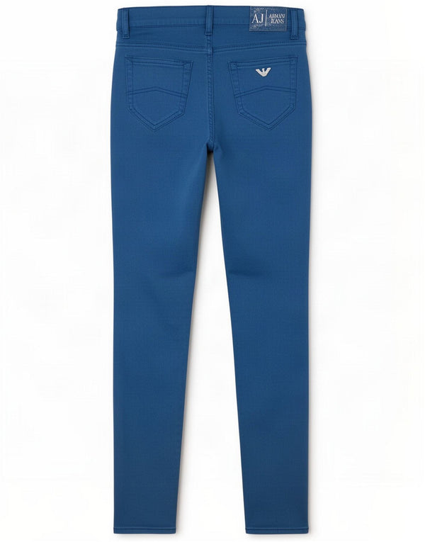 Armani Womens Skinny Jeans W25 L32 Blue Cotton