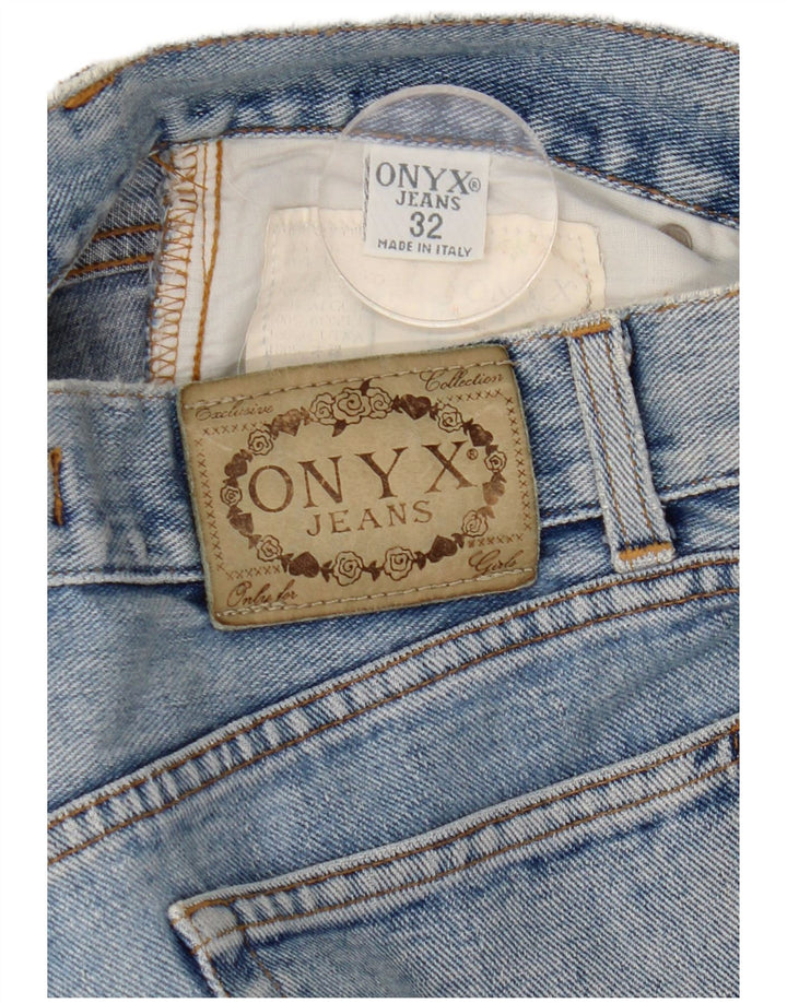 Jeans affusolati da donna Onyx W32 L29 cotone blu