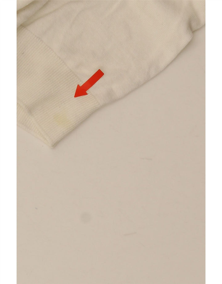 Maglione maglione girocollo da uomo Zara piccolo bianco