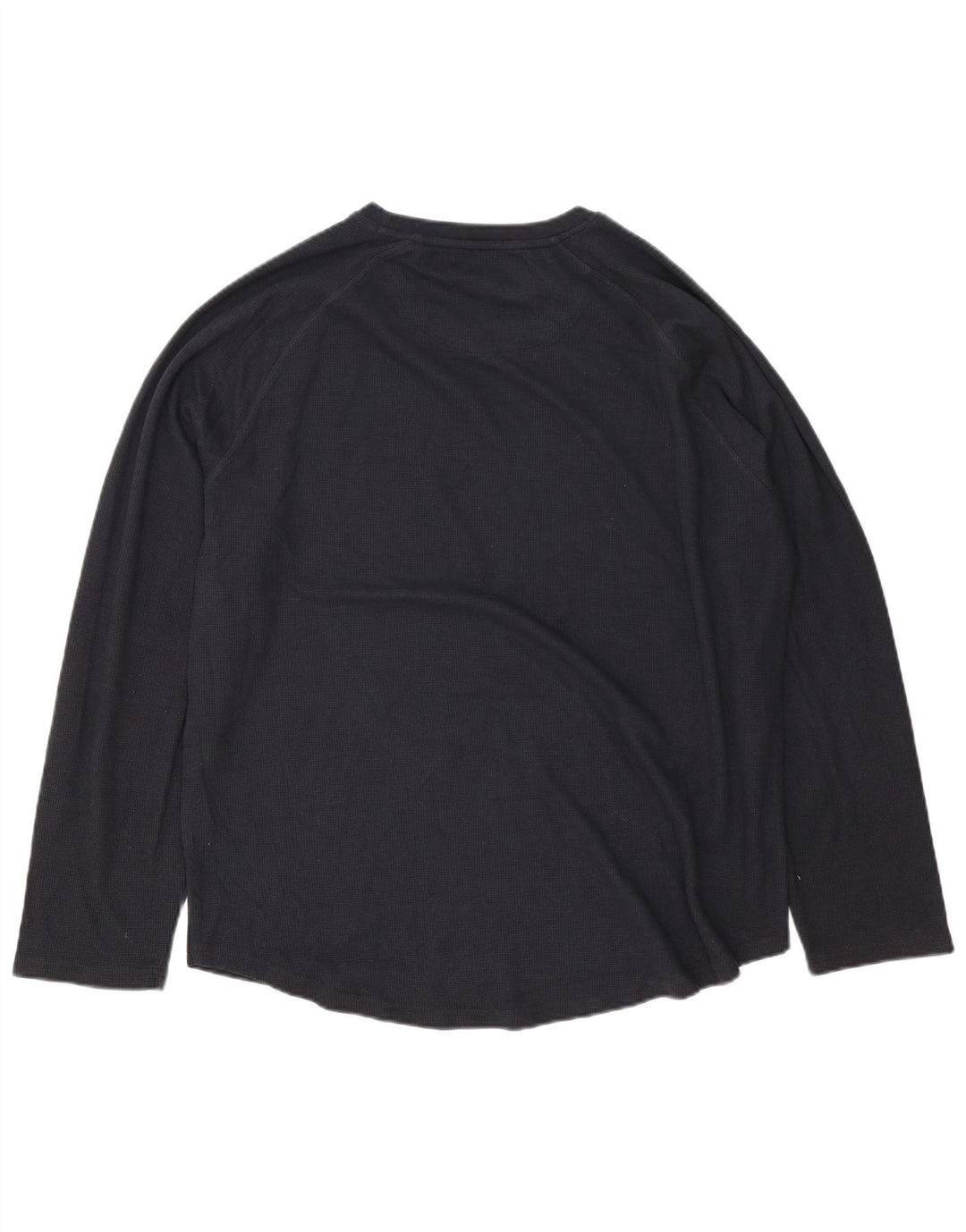 Crew Clothing Top da uomo a maniche lunghe 2XL in cotone nero