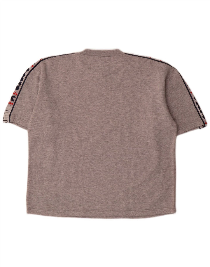 T-shirt grafica da uomo Diadora Top Grigio medio