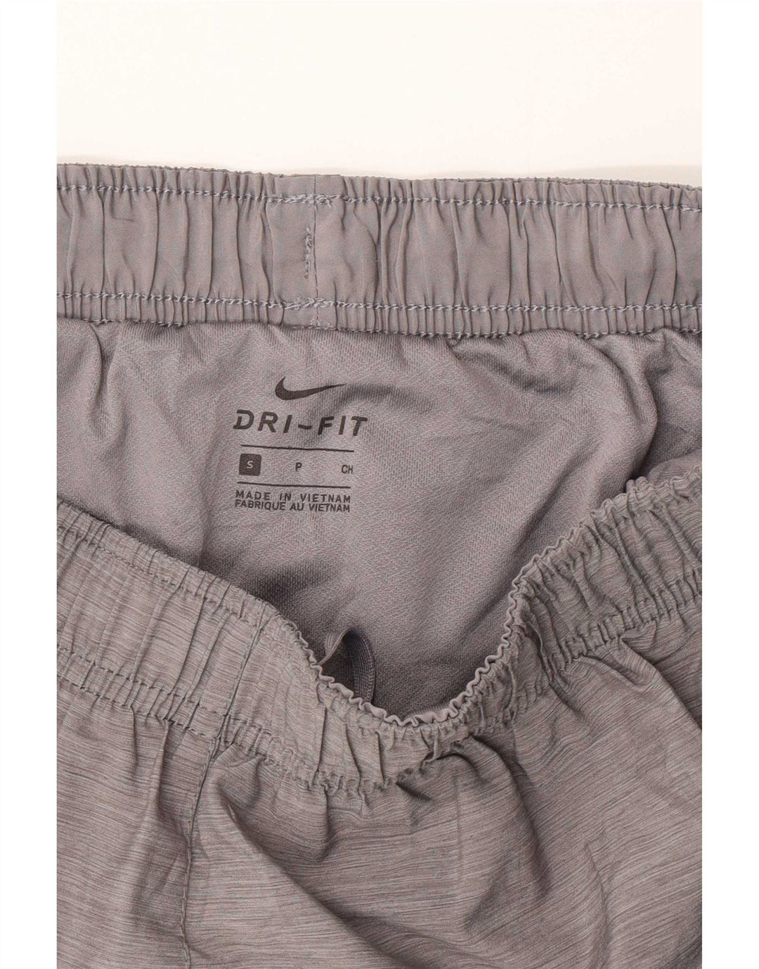 Pantaloncini sportivi Nike da donna UK 8 piccoli in poliestere chiazzato grigio
