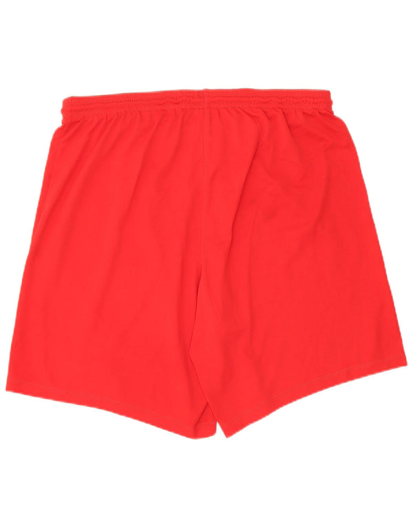 Pantaloncini sportivi NIKE Dri Fit da uomo XL rosso poliestere