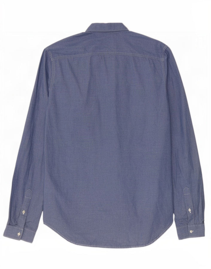 Camicia da uomo Superdry XL in cotone blu