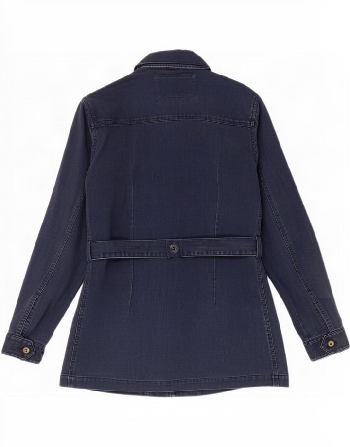 Giacca militare da donna Rifle UK 10 Small Cotone blu navy