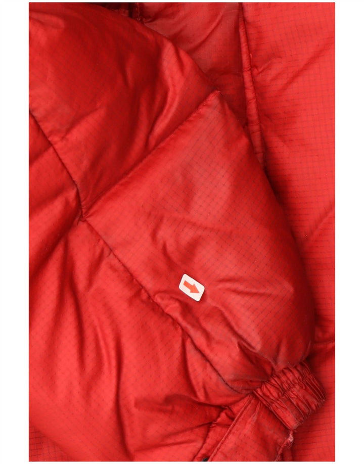 Dickies Giacca imbottita con cappuccio da uomo UK 38 Nylon color block rosso medio