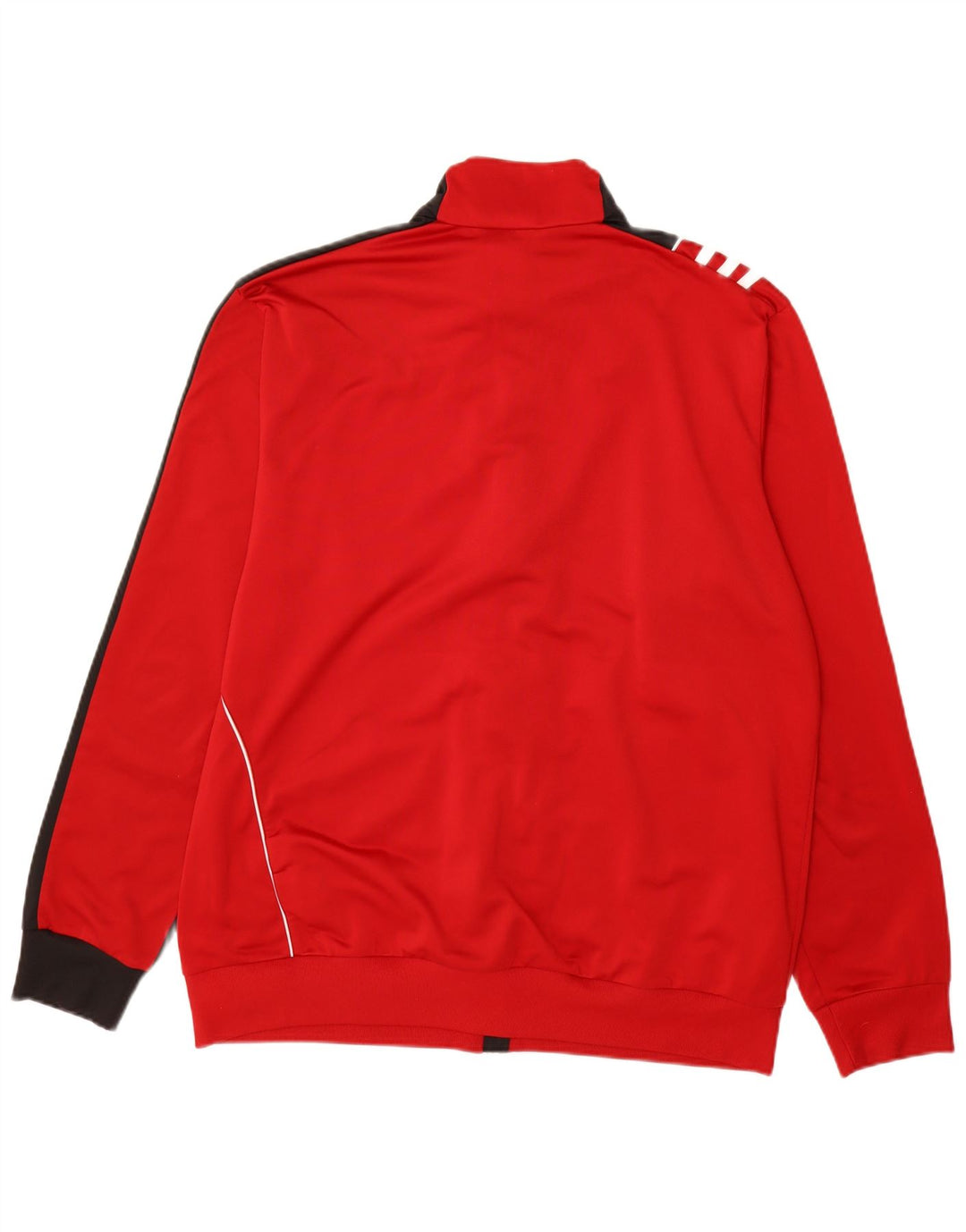 Giacca da tuta da uomo ADIDAS UK 46/48 XL Poliestere color block rosso