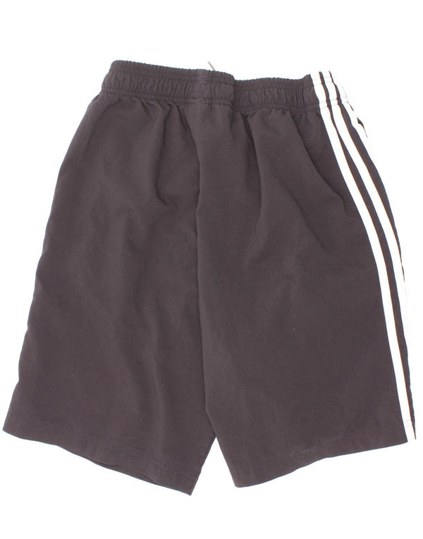 Pantaloncini sportivi Adidas da ragazzo 13-14 anni in poliestere nero