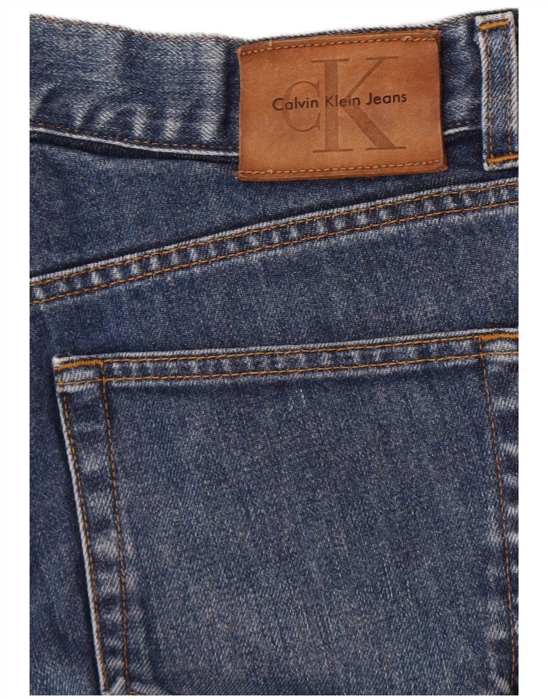 Jeans dritti da uomo Calvin Klein W31 L30 Blu