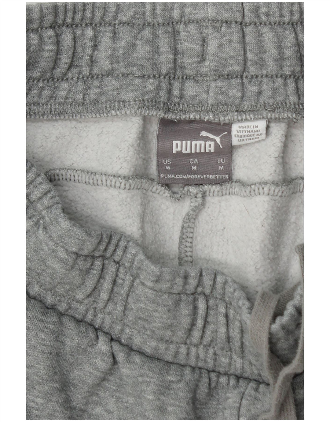 Pantaloni da tuta da uomo PUMA Joggers in cotone grigio medio