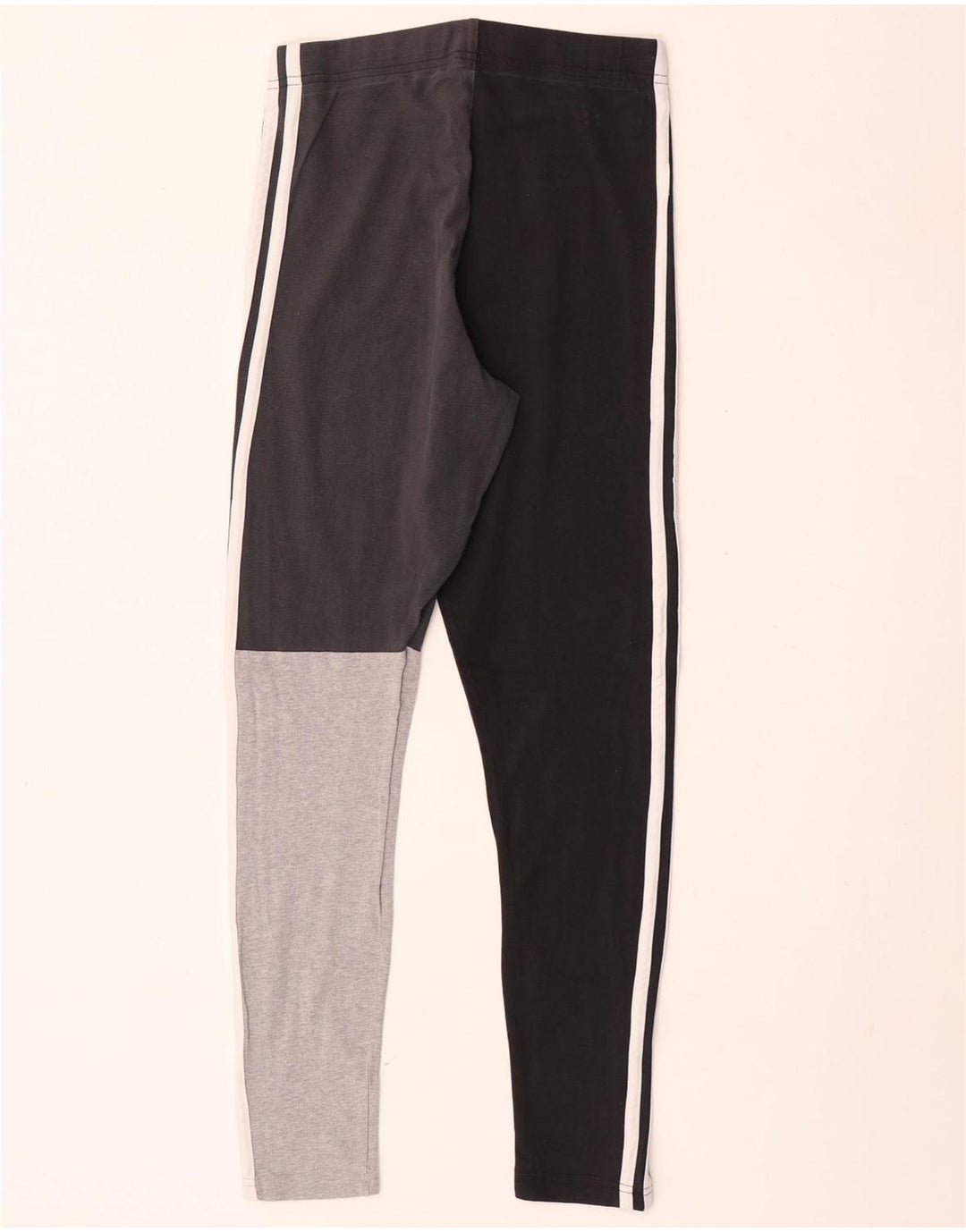 Leggings Adidas da donna UK 8/10 Small Black Colourblock