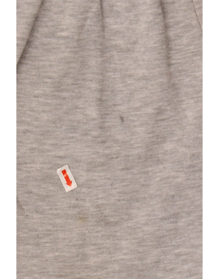 Pantaloni da tuta con grafica Kappa da uomo Joggers grandi in cotone grigio