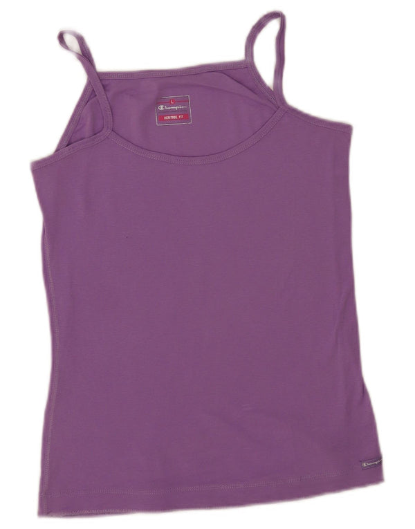 Canottiera Champion da donna Heritage Fit Cami Top UK 14 Large Viola