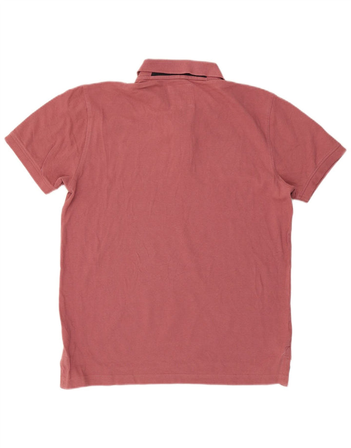 Crew Clothing Polo da uomo in cotone marrone medio medio