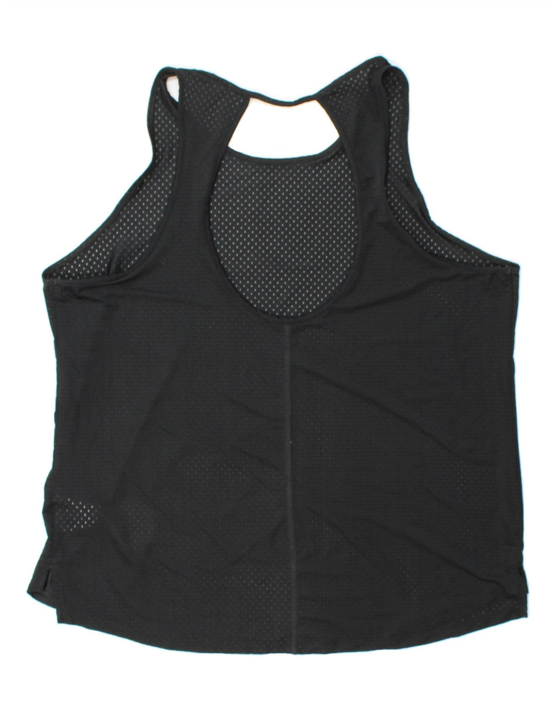 NIKE Womens Dri Fit Vest Top UK 16 Large Black Polyester Vintage Nike and Second-Hand Nike from Messina Hembry 