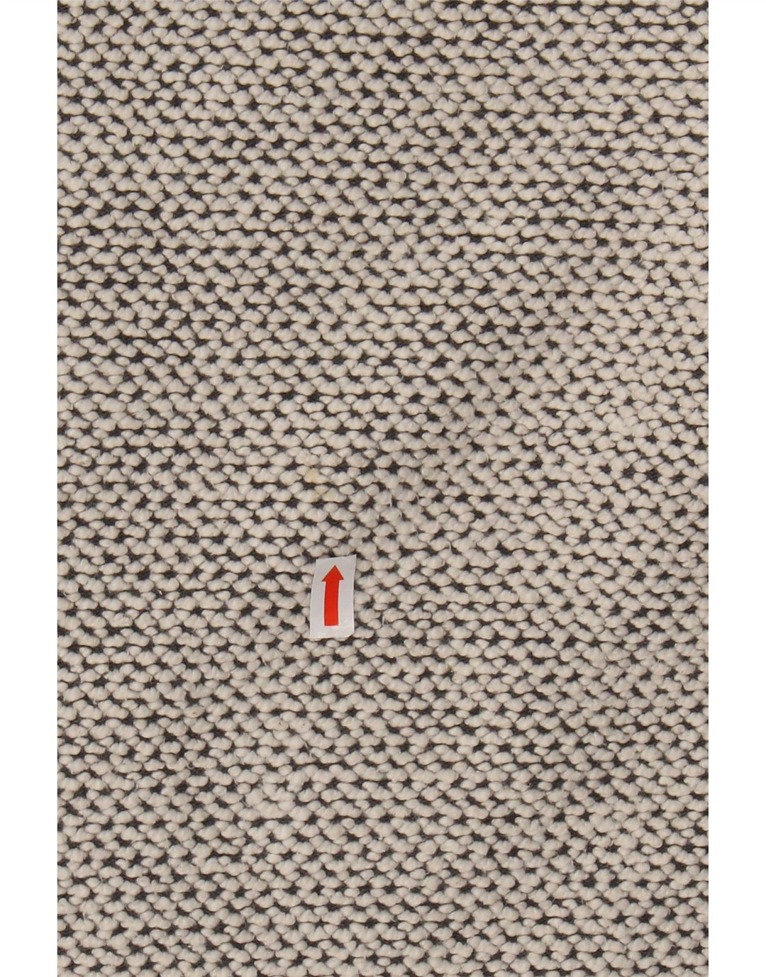 WEIRD FISH Felpa da uomo con zip e collo maglione 3XL cotone grigio