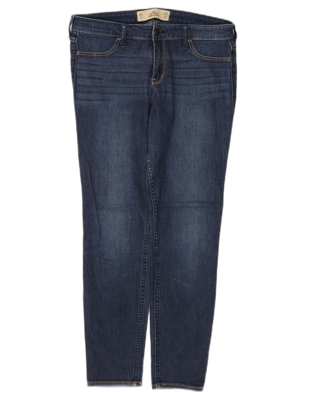 Jeans legging da donna HOLLISTER US 9 medio W29 L27 cotone blu