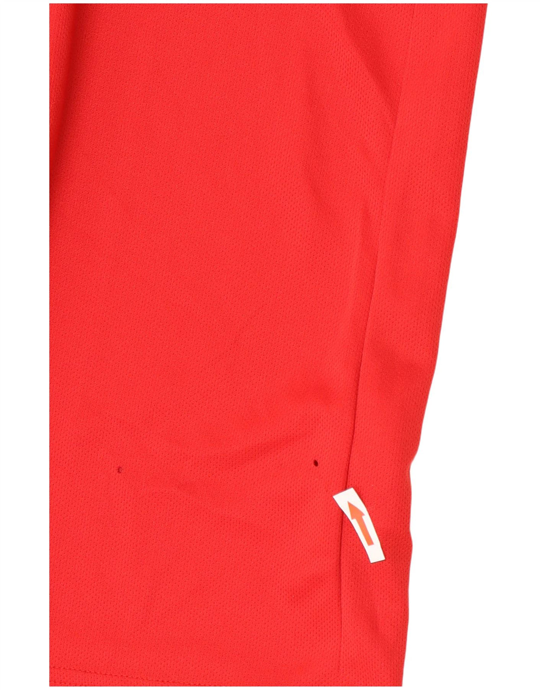 T-shirt Adidas Aeroready da uomo Top in poliestere color block rosso medio