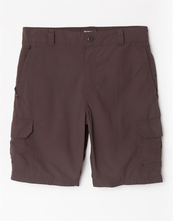 Pantaloncini cargo da uomo Mountain Warehouse W36 Large Grigi in poliammide