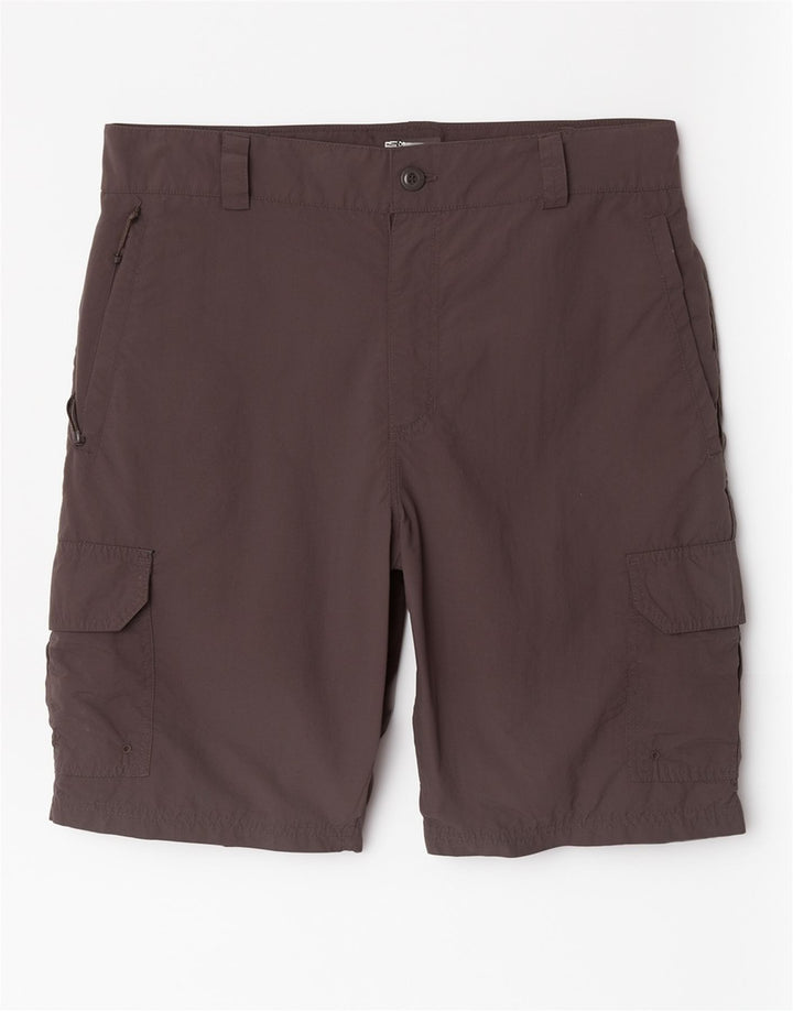 Pantaloncini cargo da uomo Mountain Warehouse W36 Large Grigi in poliammide