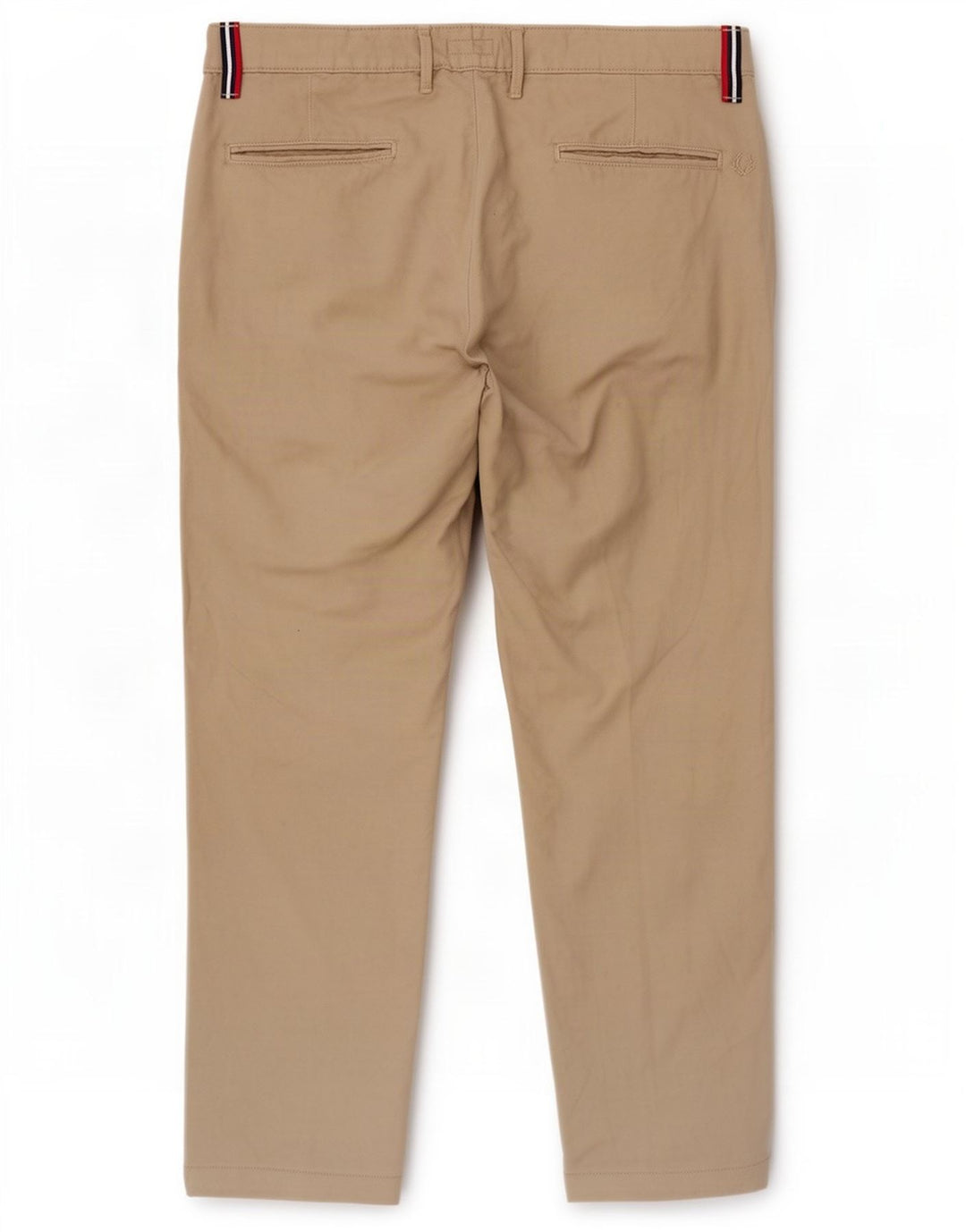 Pantaloni cropped da donna Fred Perry W31 L25 cotone beige