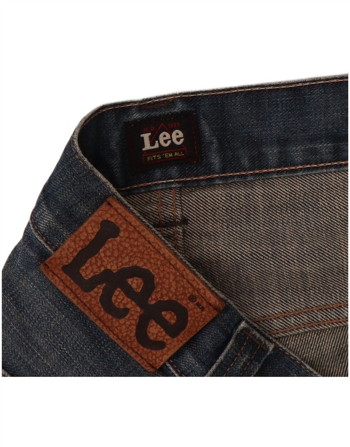 Jeans slim effetto invecchiato LEE da ragazzo 11-12 anni W26 L30 cotone blu