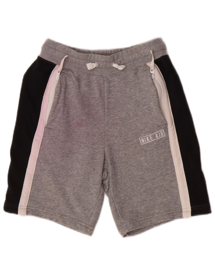 Pantaloncini sportivi Nike da ragazzo 12-13 anni Large Grigio Colourblock