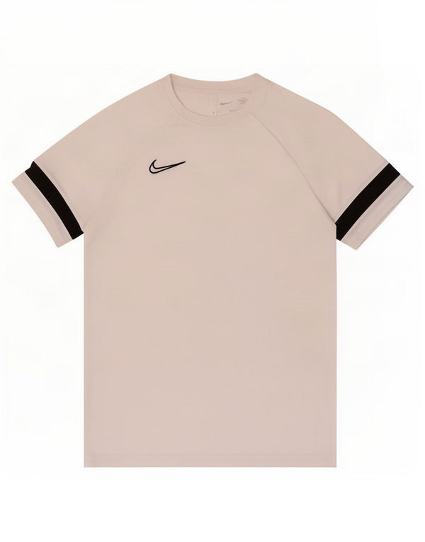 T-shirt Nike da uomo Dri Fit, grande, in poliestere color block bianco