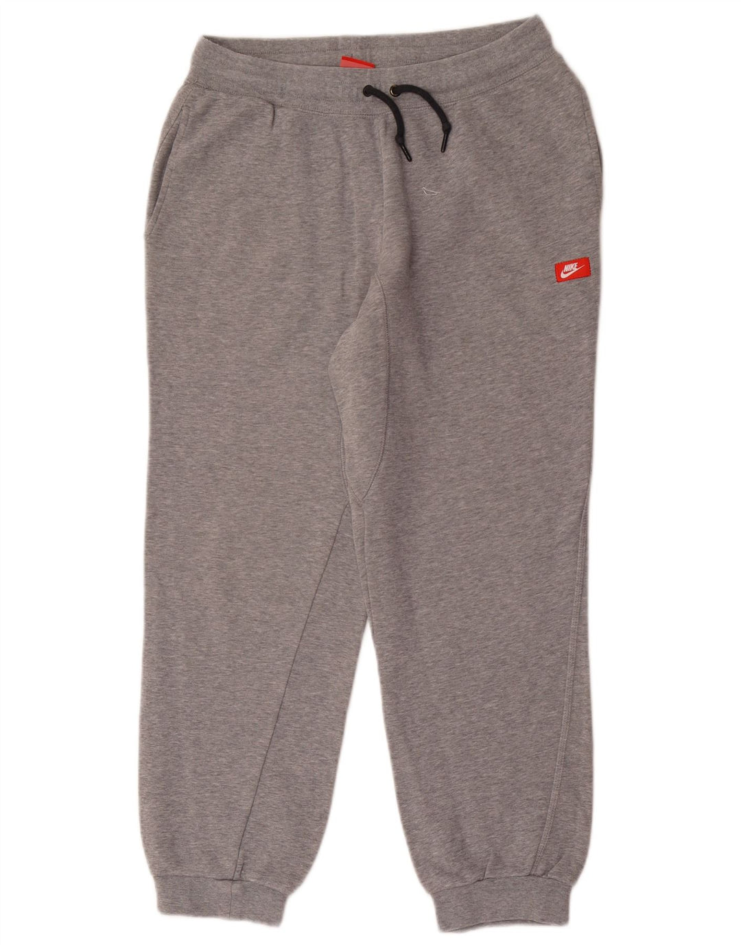 Pantaloni da tuta con grafica Nike da uomo, pantaloni da jogging, cotone grigio medio