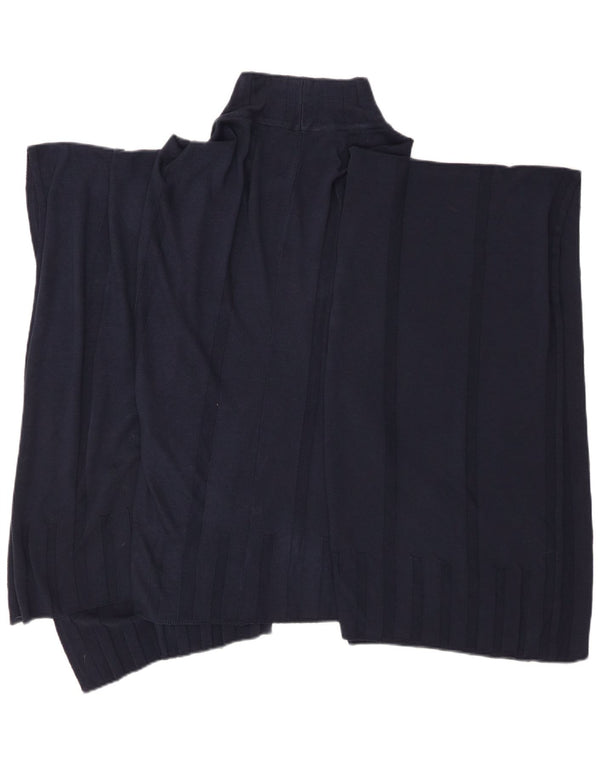 Maglione poncho da donna Marks & Spencer taglia unica in viscosa blu navy