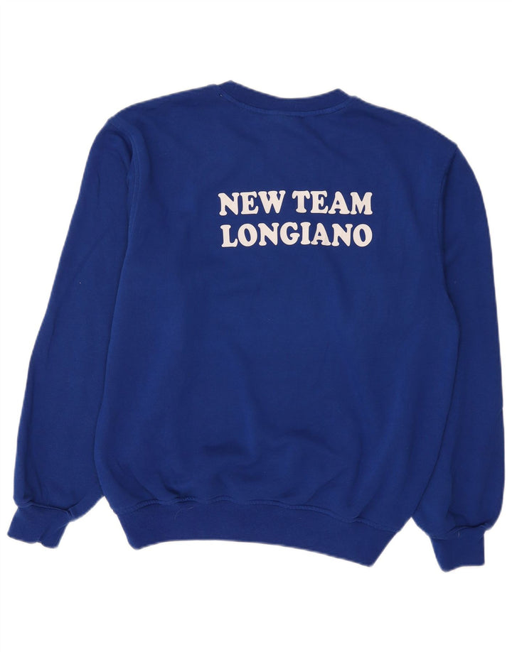 Felpa grafica da uomo Lotto Maglione piccolo blu
