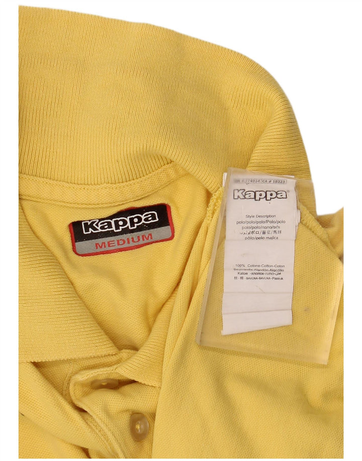Polo Uomo KAPPA Cotone Giallo Medio