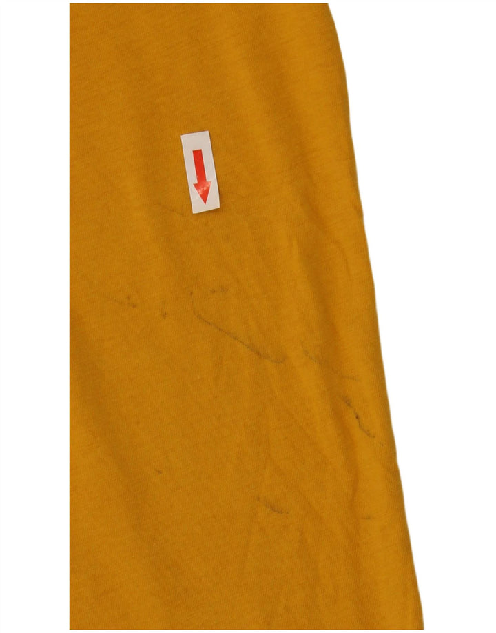T-shirt da uomo Jack Wills Top grande in cotone giallo