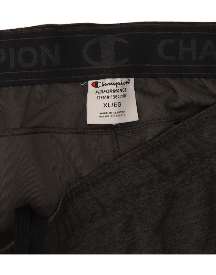 CHAMPION Pantaloni da tuta da uomo Joggers XL Poliestere color block grigio